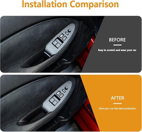 2PCS Inner Door Handle Storage Box Tray Nisan 370Z/Z 400Z 2009-2020 ABS Interior Door Handle Storage Box Organizer in Saudi Arabia