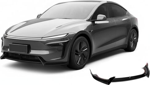 جناح الشفاه الأمامي من ألياف الكربون من PENSUN متوافق مع 2015-2023 دودج تشارجر SRT Hellcat Scat Pack، مقسم المصد الأمامي الضيق ABS، طقم الجسم الخارجي in Saudi Arabia