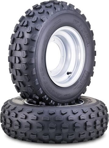 إطار وعجلة WANDA ATV 21X7-10 مع 4/110 مم PCD 2+3 عجلة فضية أوفست 10295، PK 2 in Kuwait