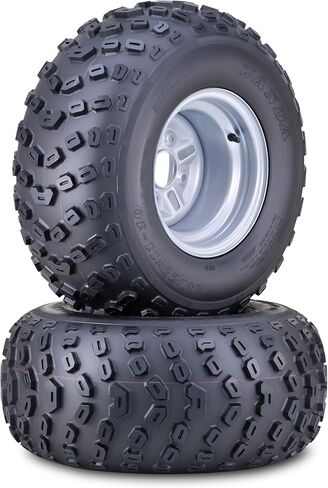إطار وعجلة WANDA ATV 21X7-10 مع 4/110 مم PCD 2+3 عجلة فضية أوفست 10295، PK 2 in Kuwait