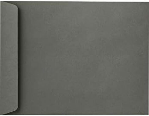 LUXPaper 9 x 12 Open End Envelopes | Peel & Press | Black Linen | 80lb. Text | 50 Qty in Saudi Arabia