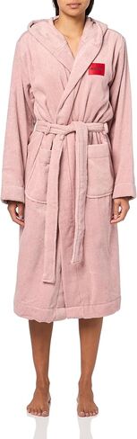 HUGO womens Long Length Hooded Terry Robe in Saudi Arabia