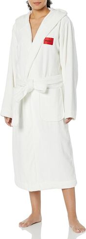 HUGO womens Long Length Hooded Terry Robe in Saudi Arabia