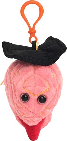 GIANT MICROBES Graduation Brain Organ Plush Keychain, Graduation Plush, Grad Stuffed Animal 2025, Nurse Graduation Gift, Medical School Gifts, Graduation Keychain 2025 in Saudi Arabia