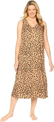 Dreams & Co. Plus Size Long Sleeveless Sleepshirt in Saudi Arabia
