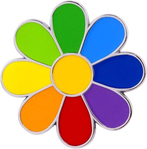 Daisy Metal Car Sticker, Cute Flower Decal, Zinc Alloy Daisy Emblem, Exterior Car Decoration for Women (White) in Kuwait