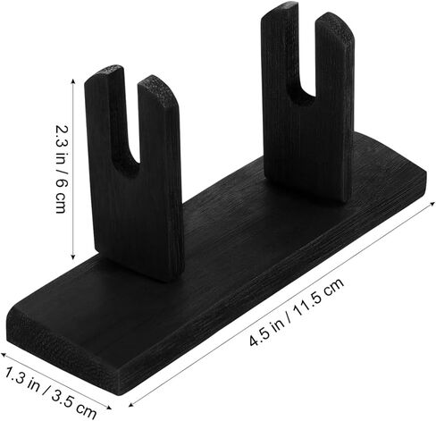 Wooden Folding Fan Stand Holder, Japanese Style Hand Fan Display Rack Storage Base Portable Decorative Holder for Home, Office & Fengshui Decor in Saudi Arabia
