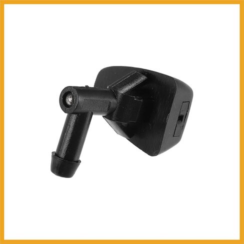 فوهة غسالة ممسحة الزجاج الأمامي الأمامية تناسب فولفو S60 لفولفو V70 - حزمة من 2 استبدال أسود in Kuwait