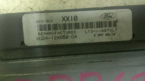 Engine ECM Control Module Fits 99 Compatible with Ford F250SD Pickup XU2A-12A650-DA XU2A12A650DA in Saudi Arabia