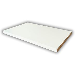 Customized White Shelves Cut to Order 3/4" - Cabinet Shelf Custom Size Shelf - Melamine Shelves Cut to Order 3/4" - Cabinet Replacement Shelves (White) in Saudi Arabia