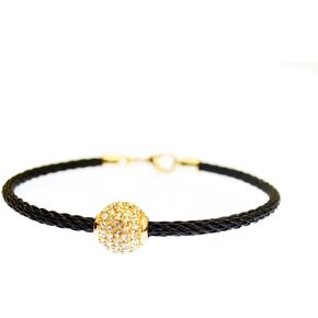 Kabl Stackable Twisted Stainless Steel Cable Bangle Bracelet - Eres in Saudi Arabia