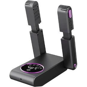 مجفف الأحذية، مجفف الأحذية مع مؤقت وأنبوب تلسكوبي قابل للتعديل - يجفف ويزيل الروائح الكريهة بشكل فعال، مناسب لمختلف الأحذية مثل أحذية الثلج العالية وأحذية الصيد والقفازات الدافئة. in Kuwait