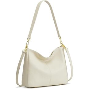 Kattee Leather Purses for Women, Hobo Crossbody Bag for Women, Slouchy Shoulder Handbags with 2 Shoulder Straps in Saudi Arabia