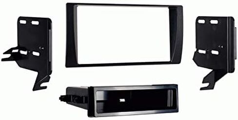 Single/Double DIN Car Stereo Radio Install Dash Kit Package Compatible with for Toyota Camry 2002, 2003, 2004, 2005, and 2006 - Without Factory Amplified System or Navigation in Saudi Arabia