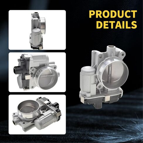 جسم خانق مناسب لسيارة Chevy Malibu Express Silverado 1500 2007-2013 V6 4.3L/3.6L، GMC Savana Sierra 1500 2007-2013 V6 4.3L، Pontiac G6 G8/Saturn Aura 2007-2009 V6 3.6L S20050 in Saudi Arabia