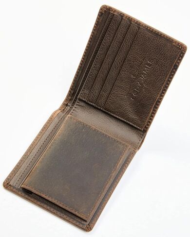 Cody James Men's Mexico Slash Bifold Leather Wallet - CJAHO21WT15 One Size in Saudi Arabia