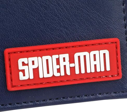 Spider-Man Classic Spidey & Kanji 3.5" Black Bifold Card Wallet in Saudi Arabia