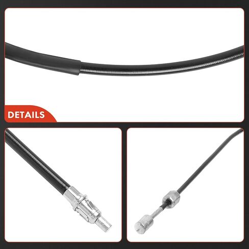A-Premium Rear Driver and Passenger Side Parking Brake Cable Assembly Compatible with Ford Models: F-150 F150 2000-2003, F-150 Heritage 2004, 2-PC Set in Saudi Arabia