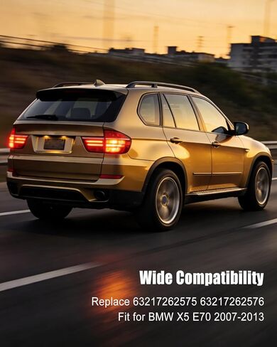 اليسار واليمين الخلفي غطاء صندوق السيارة الذيل ضوء لمبة حامل المقبس صالح لسيارات BMW X5 E70 2007-2013 استبدال 63217262575 63217262576 in Kuwait