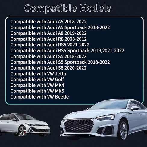 1J0973702 قابس موصل أنثى - متوافق مع VW Jetta Golf MK4 MK5 MK6 Beetle Passat Tiguan، Audi A5 A8 R8 RS5 S5 S8 (قطعتان) in Kuwait