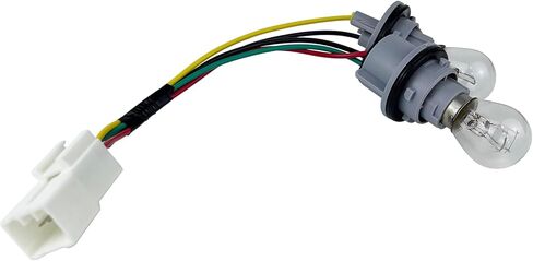 Socket & Wire Outer Tail Lamp Harness Compatible with Kia Forte 2017-2018 Tail Light Socket Wiring,Replace 92470B0600 92470-B0600 (with Bulbs) in Kuwait