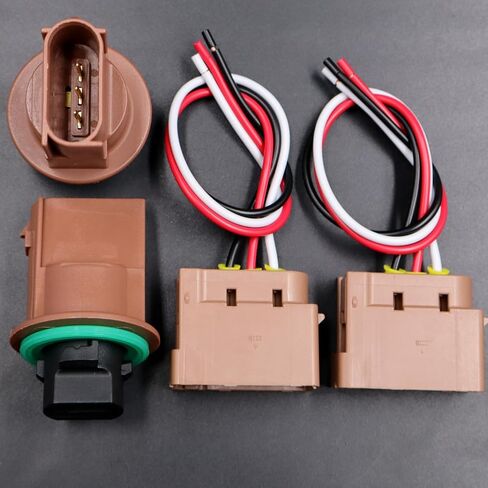 2PCS Turn Signal Lamp Socket Connector Kit Compatible with Jeep Grand Cherokee 2011-2021 3.0L/3.6L/5.7L/6.4L 68289234AF Headlights Front in Saudi Arabia