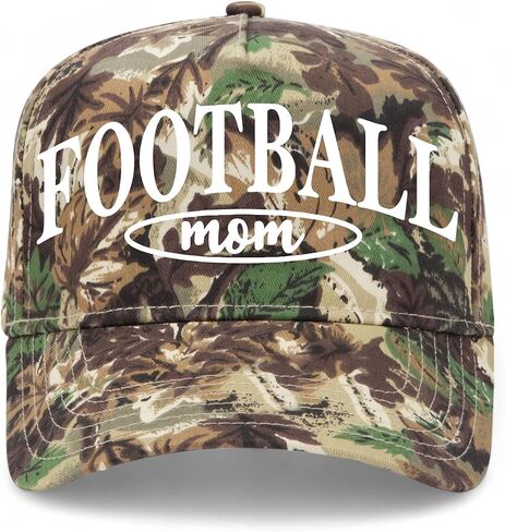قبعة أمي لكرة القدم | قبعات سائقي الشاحنات الكلاسيكية الفاخرة القابلة للتعديل من Snapback للنساء والأمهات والأمهات in Saudi Arabia