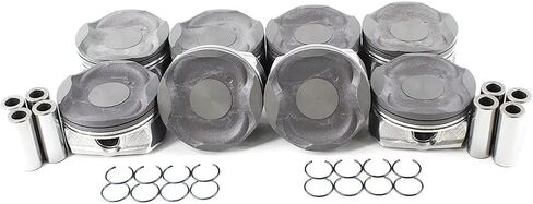 Rareelectrical New Piston Compatible With Lexus Toyota Tundra Platinum 8 Cyl 5.9L Tundra Limited 8 Cyl 5.9L Land Cruiser Base 8 Cyl 5.9L Lx570 Base 8 Cyl 5.9L 2007-2016 By Dnjp97840 in Saudi Arabia