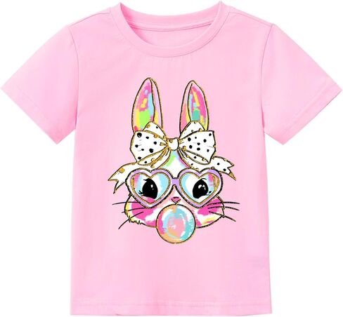 قميص عيد الفصح للأطفال للأولاد والبنات He is Risen Bunny طفل صغير مضحك لعيد الفصح تي شيرت 2-7T in Kuwait