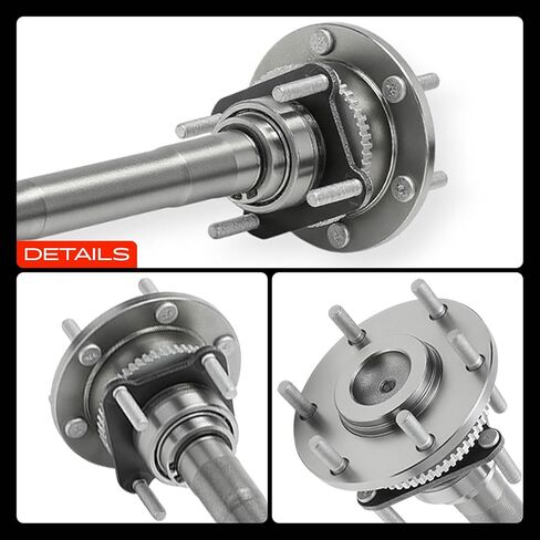 A-Premium Rear Axle Shaft Assembly with Bearing Compatible with Nissan TITAN 2008-2015 5.6L, Rear Driver or Passenger Side in Saudi Arabia