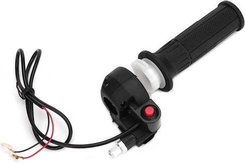 مقابض خانق للدراجة الترابية، مقبض خانق مرن للدراجة النارية مقاس 2.1 سم مع مفتاح إيقاف، مقبض مسرع مع كابل بديل 80 سم لمقود الدراجات النارية الصغير 47 مل 49 مل in Kuwait