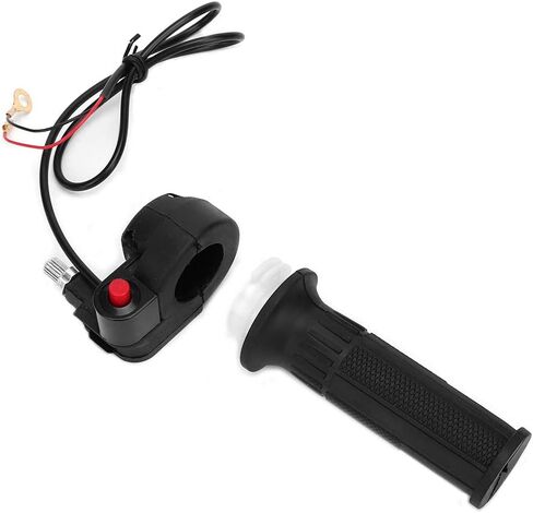 مقابض خانق للدراجة الترابية، مقبض خانق مرن للدراجة النارية مقاس 2.1 سم مع مفتاح إيقاف، مقبض مسرع مع كابل بديل 80 سم لمقود الدراجات النارية الصغير 47 مل 49 مل in Kuwait