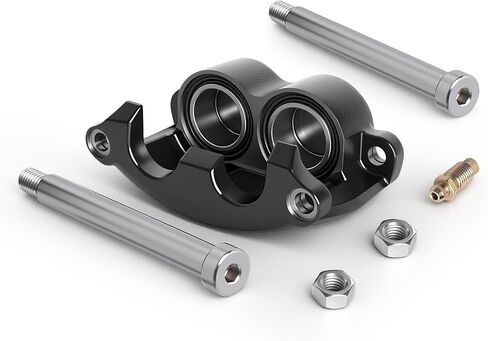 2 Set Disc Brake Caliper Fit for Dexter 10K & 12K Hydraulic Disc Brake, Bleeder Screw Included, Right or Left Side, OE BP18-045, 089-002-02 in Kuwait