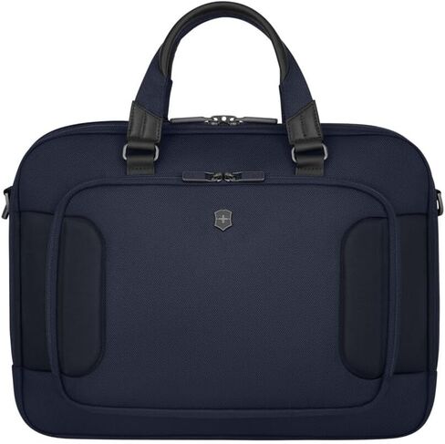 Victorinox Werks Traveler 7.0, Deluxe Briefcase, Briefcase with 15.6" Laptop and 11’’ Tablet Compartment, Navy Blue in Saudi Arabia