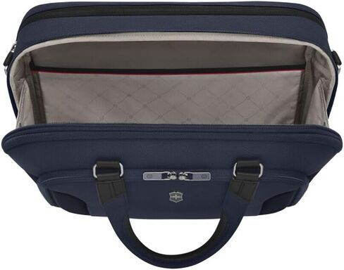 Victorinox Werks Traveler 7.0, Deluxe Briefcase, Briefcase with 15.6" Laptop and 11’’ Tablet Compartment, Navy Blue in Saudi Arabia