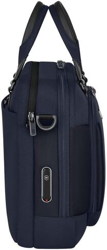 Victorinox Werks Traveler 7.0, Deluxe Briefcase, Briefcase with 15.6" Laptop and 11’’ Tablet Compartment, Navy Blue in Saudi Arabia