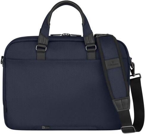 Victorinox Werks Traveler 7.0, Deluxe Briefcase, Briefcase with 15.6" Laptop and 11’’ Tablet Compartment, Navy Blue in Saudi Arabia