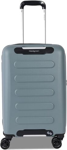 Hedgren GRIP CARRY ON Spinner – Durable Polycarbonate with TSA Lock, Double-Coil Zippers, Silent 4-Wheel Spinners & Multiple Handles - 21.6" (Black) in Saudi Arabia