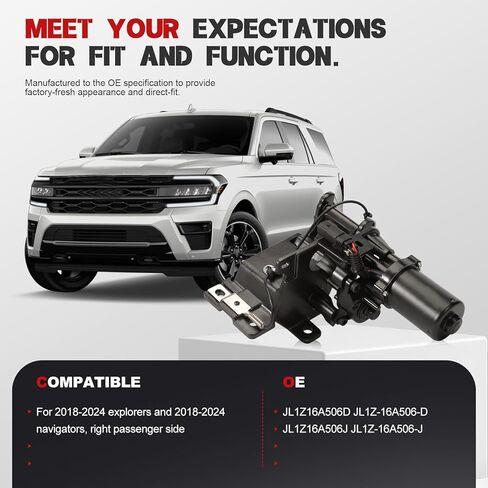 Power Running Board Motor Assembly for Expedition 2018-2024 & Navigator 2018-2024 V6 3.5L Front Right Passenger Side JL1Z16A506J JL1Z16A506D (for 131.6 inch Long wheelbase SUV) in Saudi Arabia