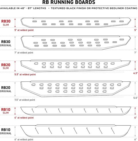 Go Rhino RB20 Slim Running Boards & Brackets | Cab Length, Galvanized Steel, Protective Bedliner Coating | 69443280ST | Fits 2024 Toyota Tacoma Double Cab in Saudi Arabia