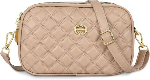 EXTREE Quilted Crossbody Bag, Trendy Design Shoulder Purse in Saudi Arabia