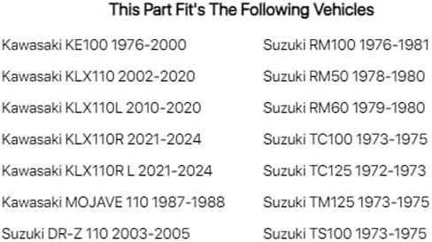 Tusk Brake Shoe - Carbon Compatible with Kawasaki KLX110 2002-2020 in Saudi Arabia