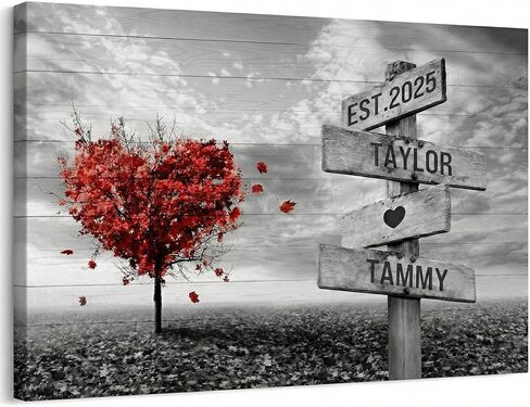 Personalized Family Crossword Canvas Wall Art, Family Crossword Wall Decor Customized, Custom Name Canvas Prints Holiday Indoor Wall Decorations in Saudi Arabia
