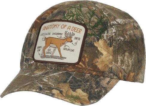 Realtree Toddler Camo Hunting Hat – Kids Adjustable Baseball Cap with Deer Patch, Low Profile, One Size, 52 cm in Saudi Arabia