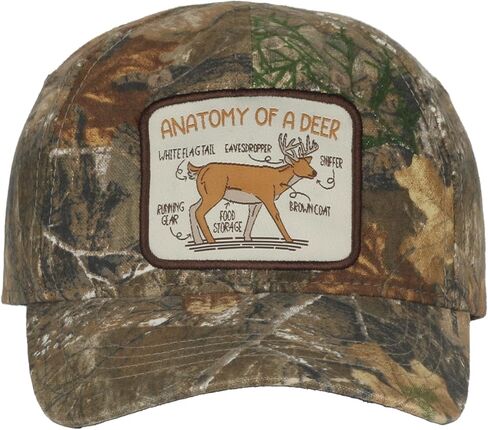 Realtree Toddler Camo Hunting Hat – Kids Adjustable Baseball Cap with Deer Patch, Low Profile, One Size, 52 cm in Saudi Arabia