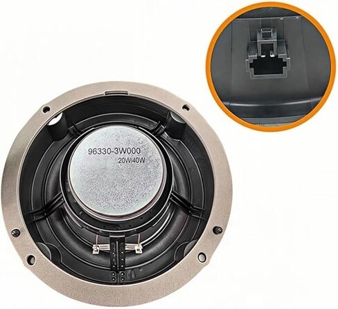 96330-3W000 Car Door Speaker Compatible with Kia SPORTAGE 2010 2013 Sound System with This Door Speaker Assembly Black Accessories in Kuwait