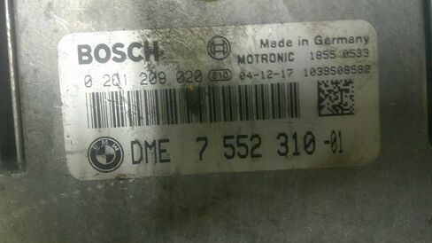 Engine ECM Control Module 4.4L Fits 05-06 Compatible with BMW X5 7 552 310 7552310 in Saudi Arabia