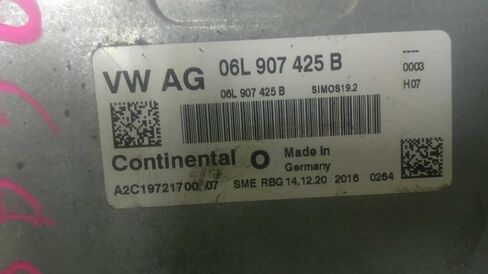 Engine ECM Control Module 2.0L Turbo Fits 17-19 Compatible with Audi A4 06L 907 425 B 06L907425B in Saudi Arabia