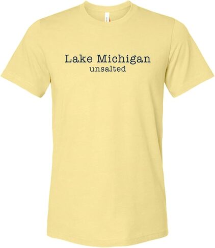 تي شيرت بأكمام قصيرة للجنسين من Lake Michigan Unsalted Modern Fit in Kuwait