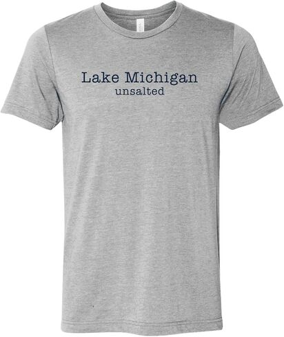 تي شيرت بأكمام قصيرة للجنسين من Lake Michigan Unsalted Modern Fit in Kuwait